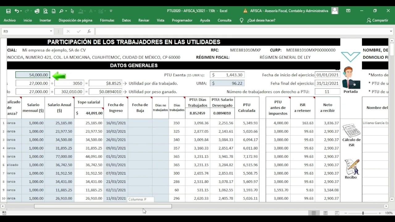 Criterios Técnicos‌ para el Cálculo Preciso de la PTU de Trabajadores