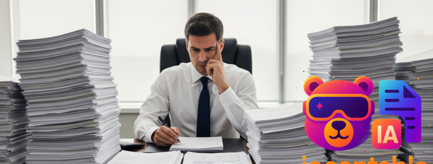 contador agoviado estresado pensativo trabajo