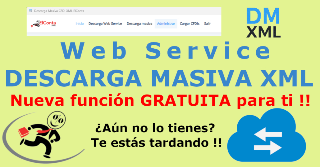 dmxml webservice descarga masiva amarillo