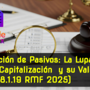 capitalizacion pasivos