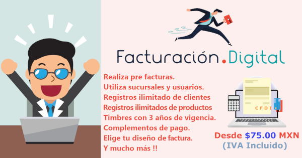 cfdi facturas contador digital 600