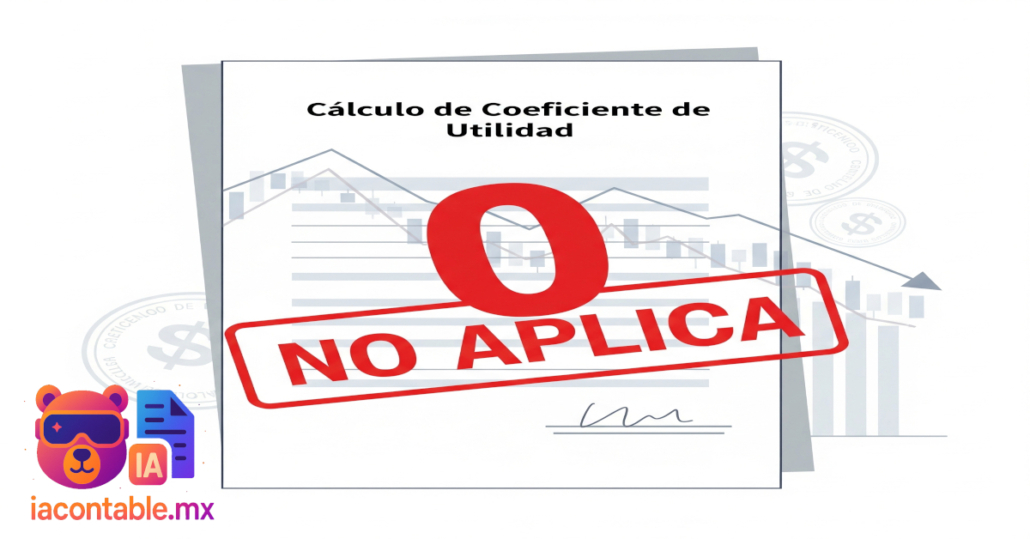 coeficiente utilidad negativo