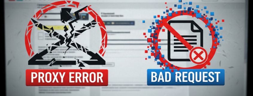 error sat pagina proxy peticion erronea