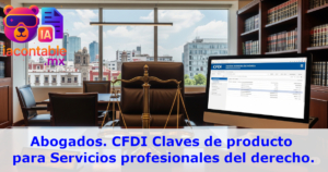 abogados claves cfdi factura honorarios