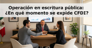 cfdi operaciones notario