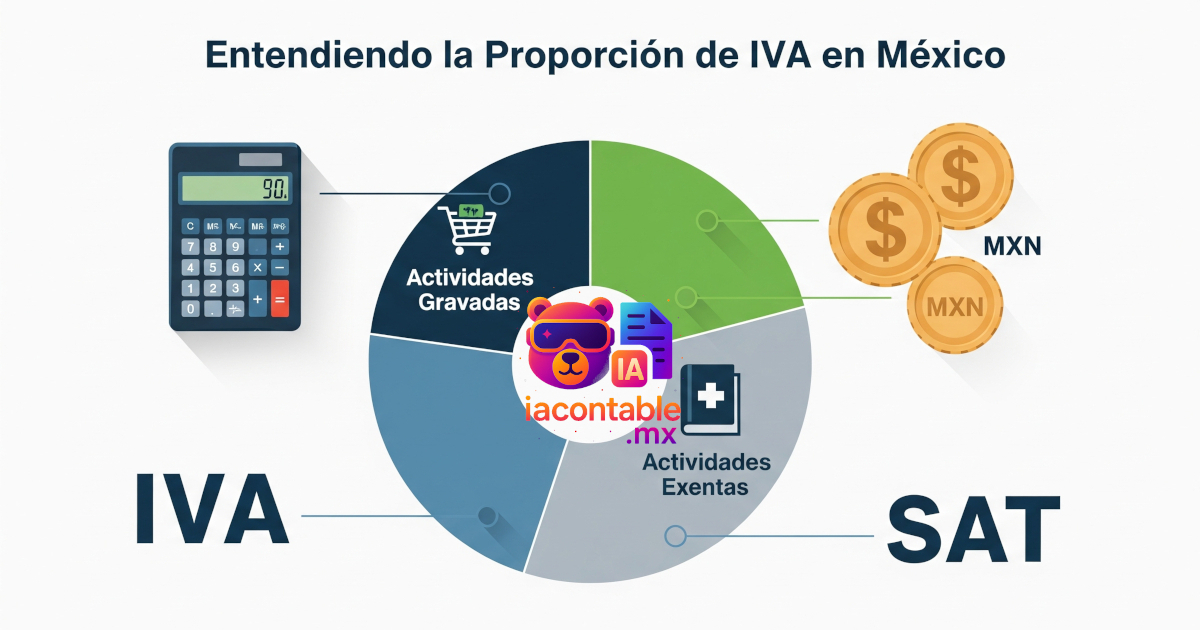 ejemplos proporcion iva exento sat 1