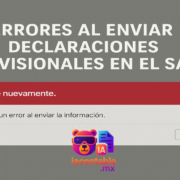 SAT Ocurrio un error al enviar la informacion