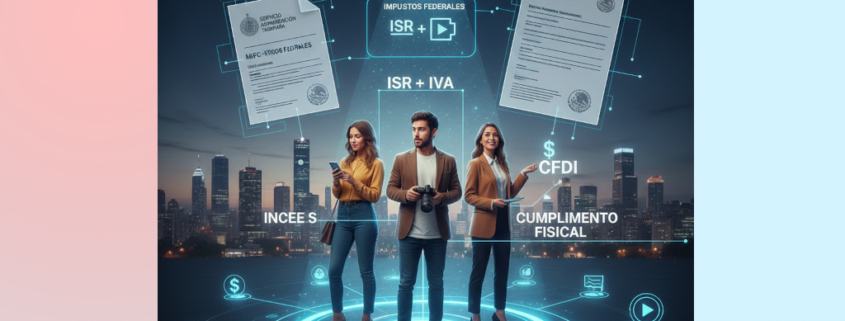 isr iva sat influencers mexico riesgo fiscal