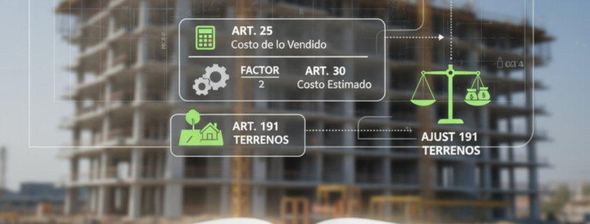 deduccion acumulacion fiscal en obras mexico