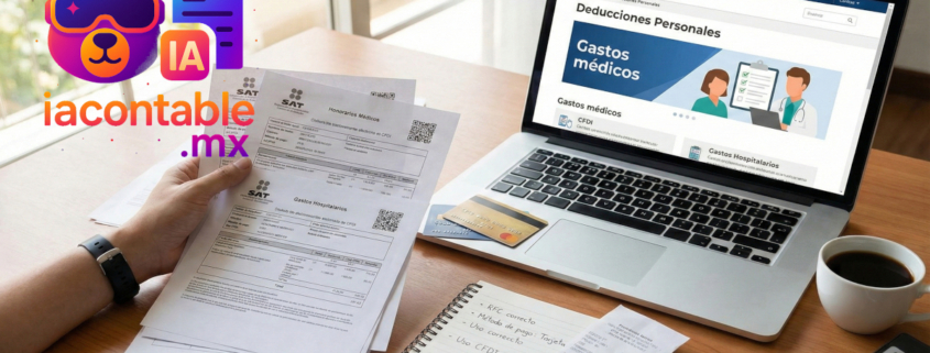 cfdi gastos medicos deducibles 2025