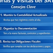 Cómo prepararte para auditorías y visitas del SAT: Consejos Clave Si vas poner textos que sean en español