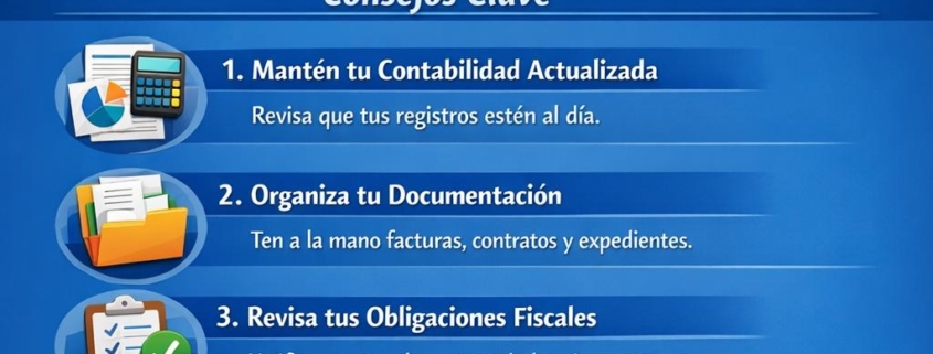 Cómo prepararte para auditorías y visitas del SAT: Consejos Clave Si vas poner textos que sean en español