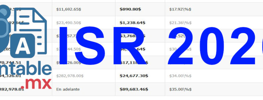ia proyeccion tabla isr 2026 6