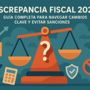 Discrepancia Fiscal 2026: Guía Completa para Navegar Cambios Clave y Evitar Sanciones