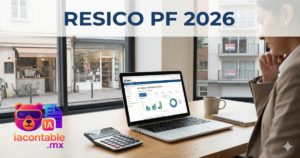 ACTIVIDADES RESICO 2026 PERSONAS FISICAS