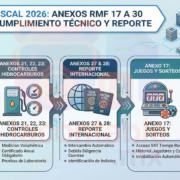 Anexos 17 a 30 de la RMF 2026 Anexos 17 a 30 de la RMF 2026