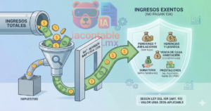 ingresos exentos salarios
