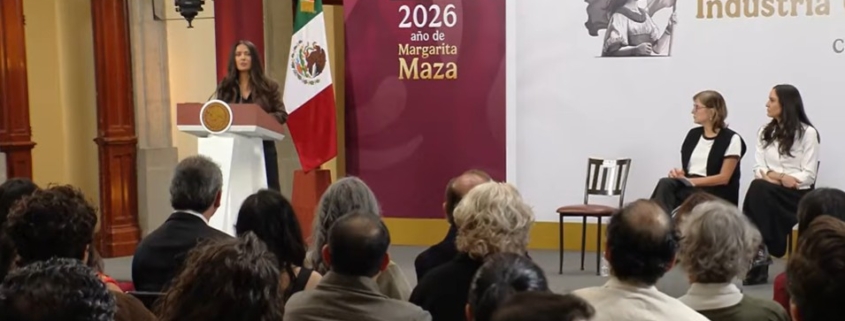 Palacio Nacional el Plan Integral de Apoyo al Cine Nacional