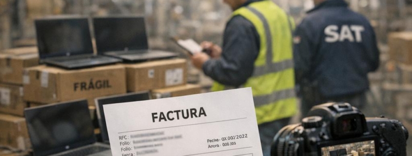 La materialidad de operaciones en 2026: De la Factura a la realidad para que el SAT no tenga dudas. realistic photo of, award winning photograph, 50mm