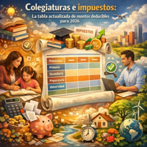 Colegiaturas e impuestos: La tabla actualizada de montos deducibles para 2026.
