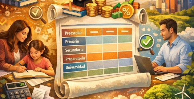 Colegiaturas e impuestos: La tabla actualizada de montos deducibles para 2026.