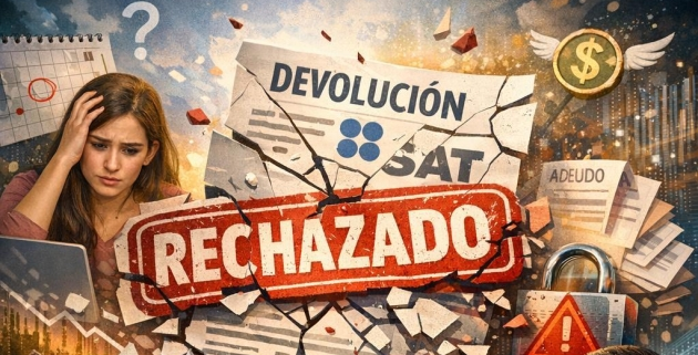 ¿Esperando tu devolución? 5 razones por las que el SAT rechazará tu saldo a favor en 2026.