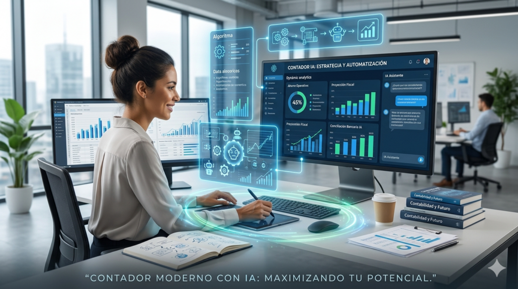 IA para Contadores De la Carga Operativa a la Inteligencia Estrategica