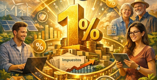Cómo pagar solo el 1% de ISR legalmente en 2026.