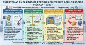 pago de pérdidas contables por los socios pago de perdidas contables por los socios