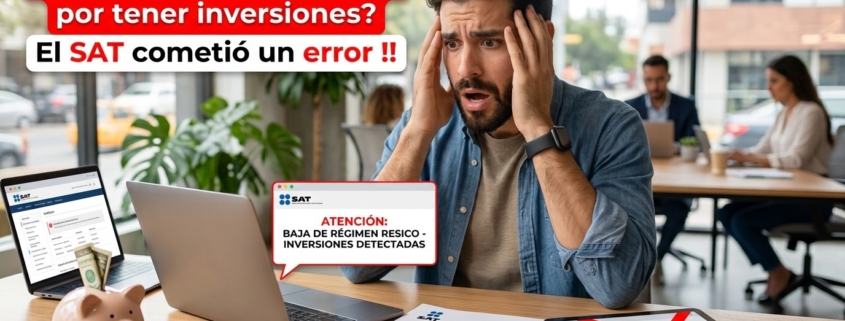 sat resico inversiones error expulsion