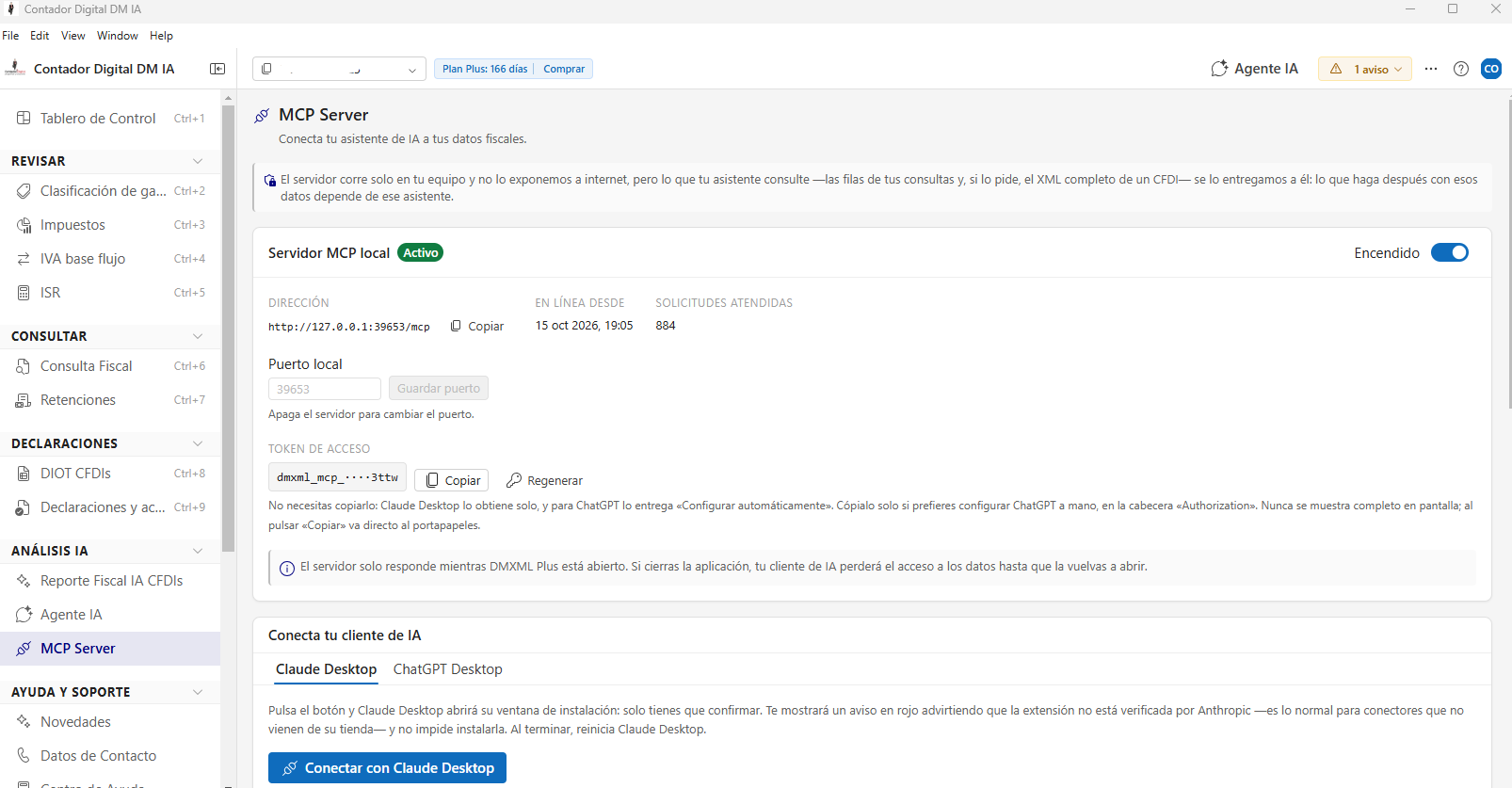 MCP Server en Contador Digital DM IA
