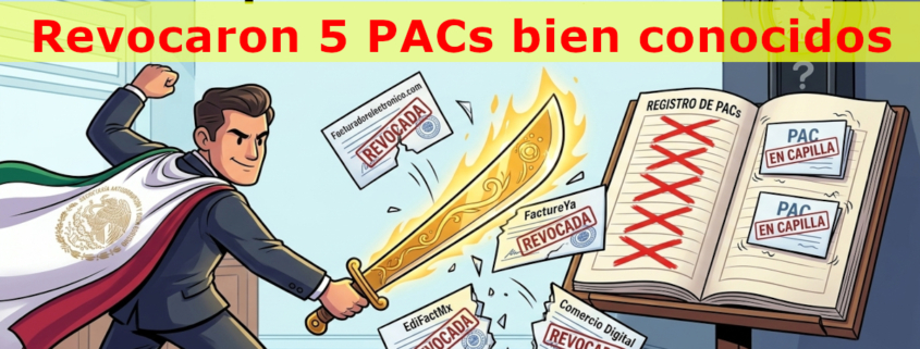 revoca sat 5 pacs factureras efos